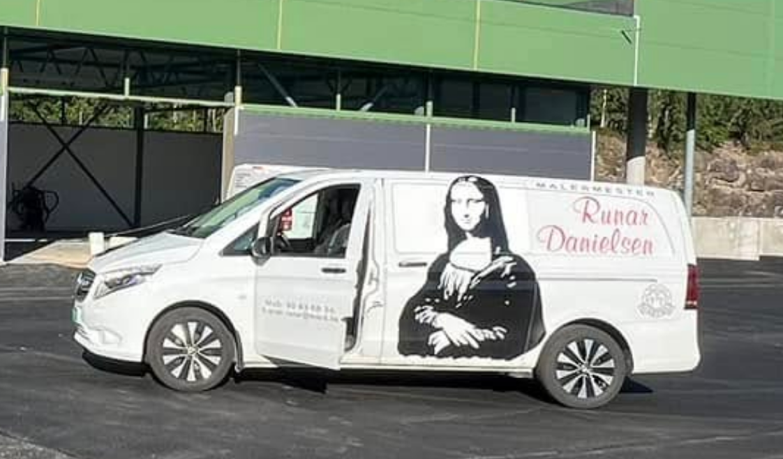 Malermester Runar Danielsen AS sin firmabil