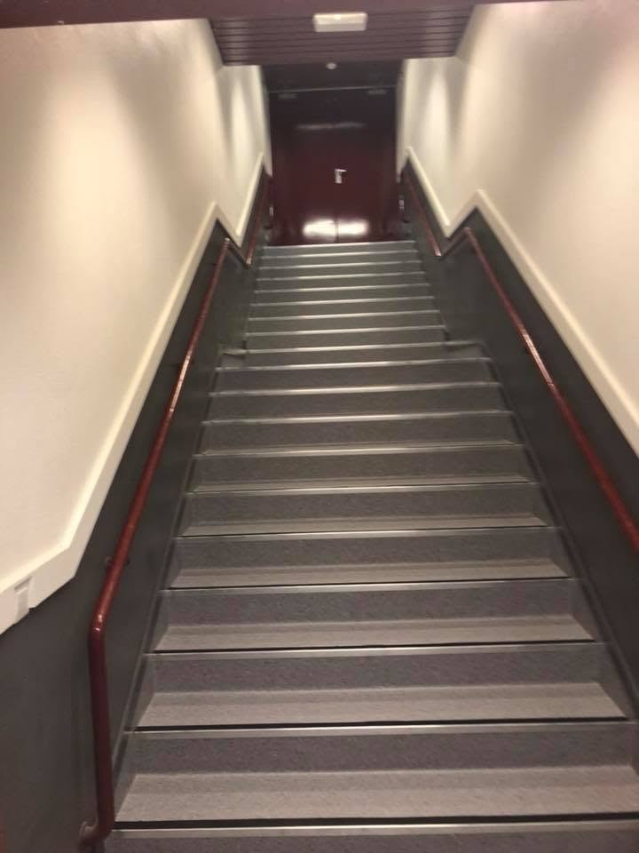 Stor trapp etter oppussing